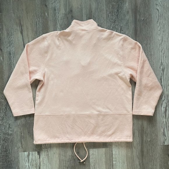 Vintage 1990's Quater Zip Pastel Sweatshirt - Picture 2 of 6